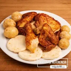 1/2 Pollo Dorado
