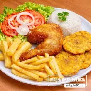 Bandeja con Pollo